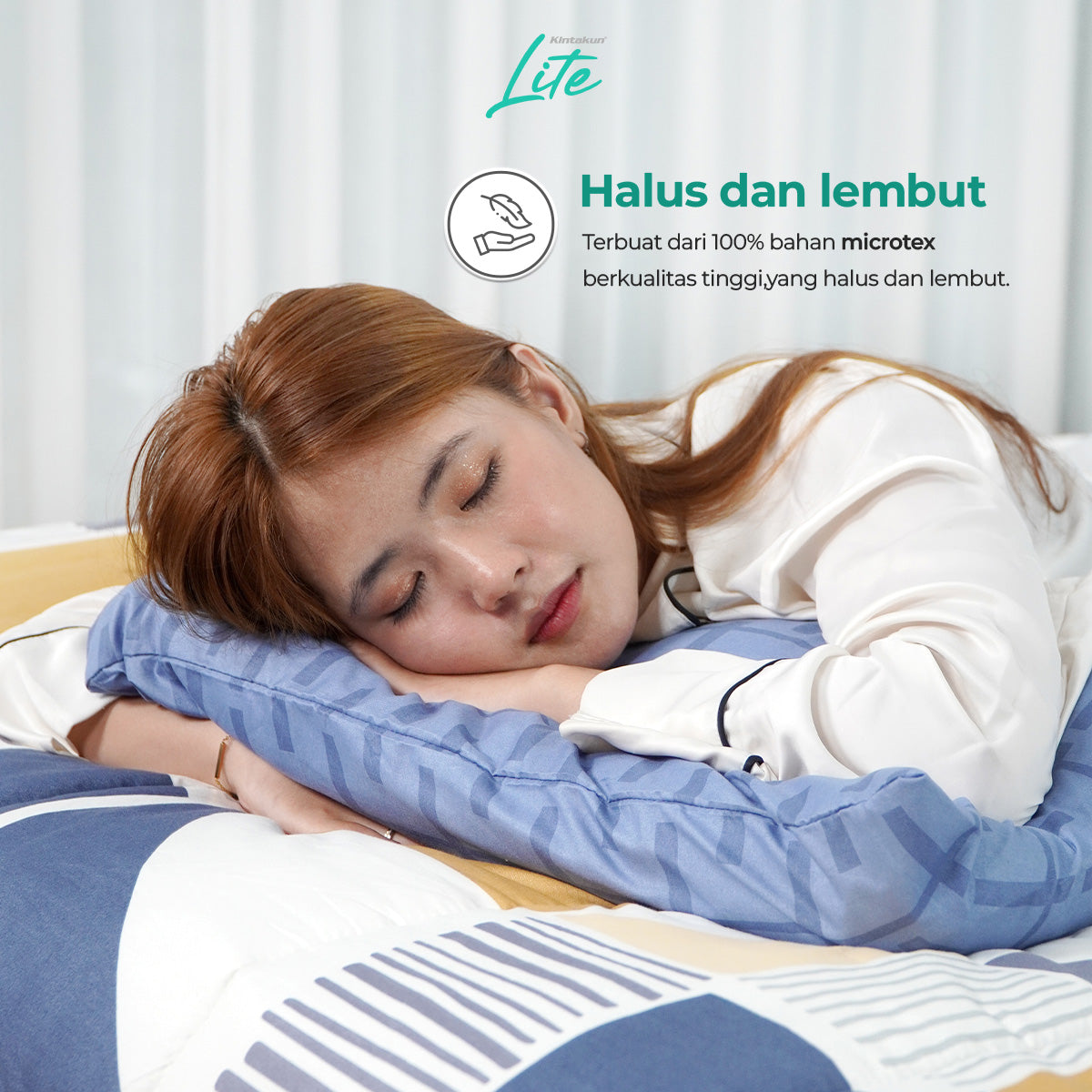 Kintakun Lite Sprei Fitted Najwa Tinggi 20cm