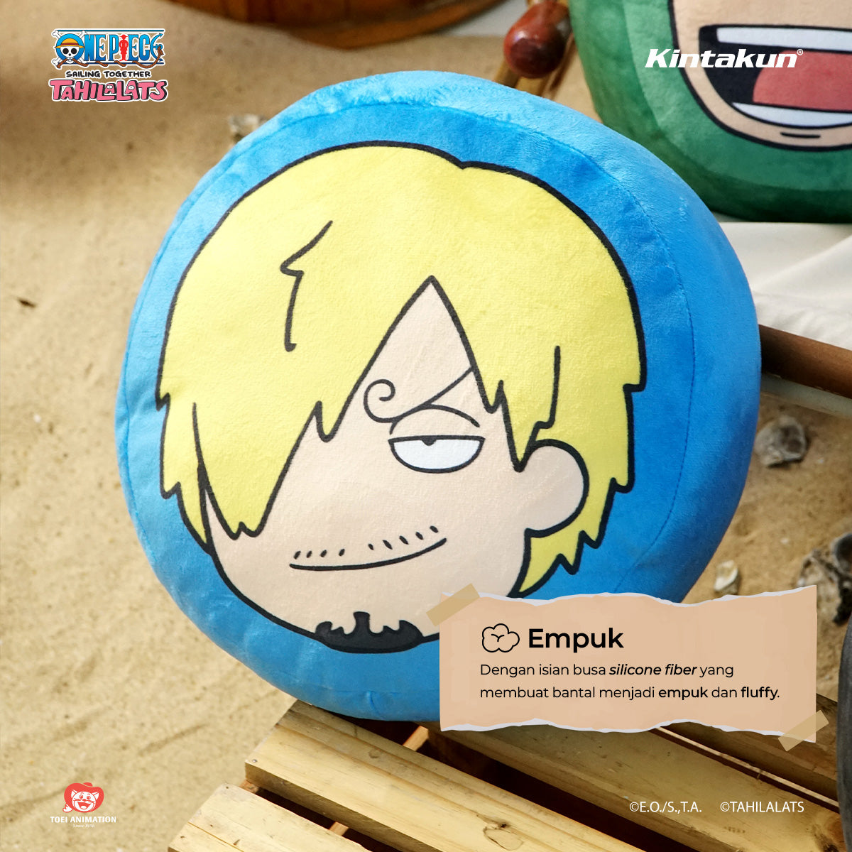 Kintakun Home Bantal Sofa Bajak Laut Series Varian Karakter