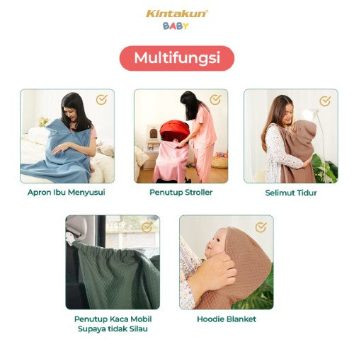 On The Go Blanket Baby Multifungsi