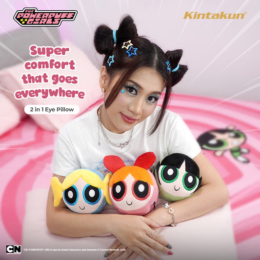 Kintakun DLUXE Eye Pillow Neck the Powerpuff Girls Varian Pretty Tough