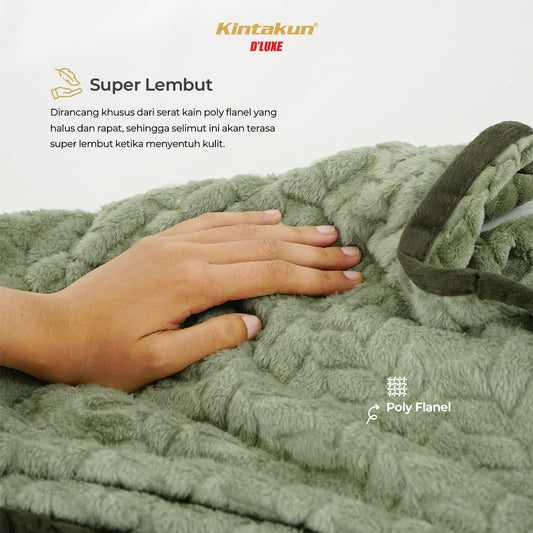 Kintakun Selimut Luxury Lembut & Mewah 160 x 200 cm Merlot