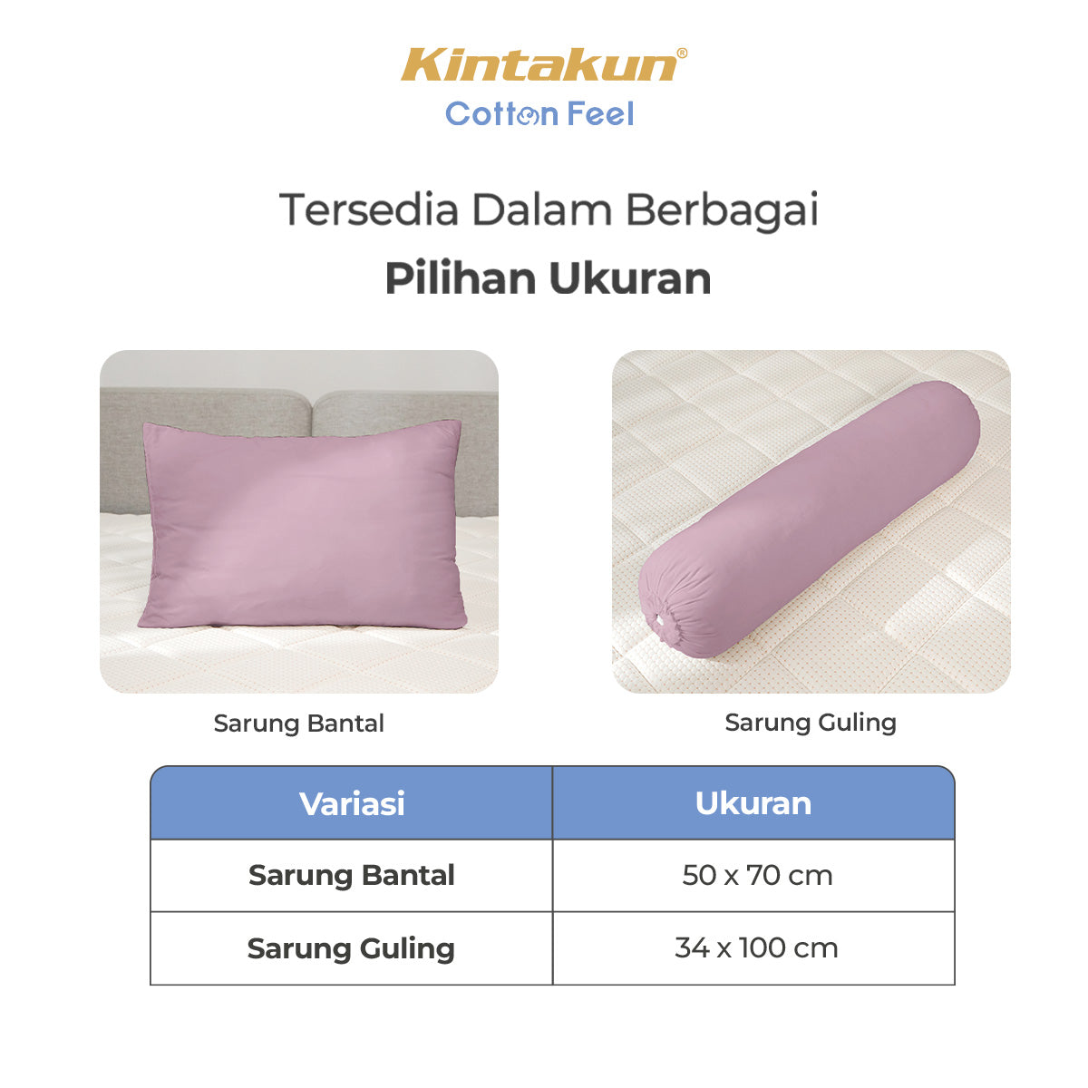 Kintakun Cotton Feel Mix & Match Sprei Pocket Varian Greentea Tinggi 30 cm