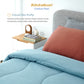 Kintakun Cotton Feel Bedcover Set Fitted with Pocket Tinggi 30 cm Varian Auburn
