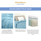 Kintakun Cotton Feel Comforter Basic & Pinch Quilt Varian Auburn
