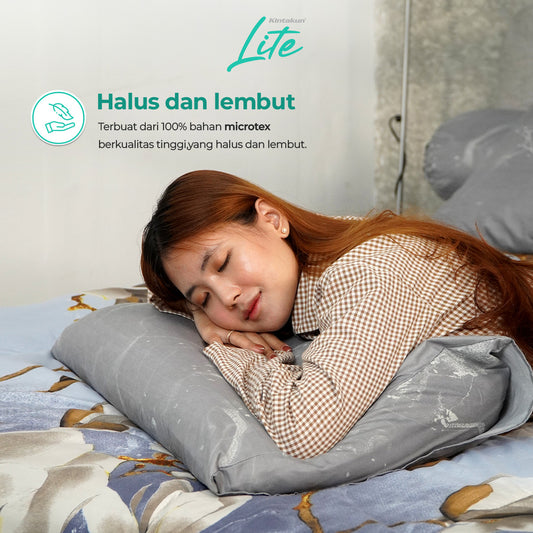 Kintakun Lite Sprei Fitted B4 Zanisa Tinggi 30cm