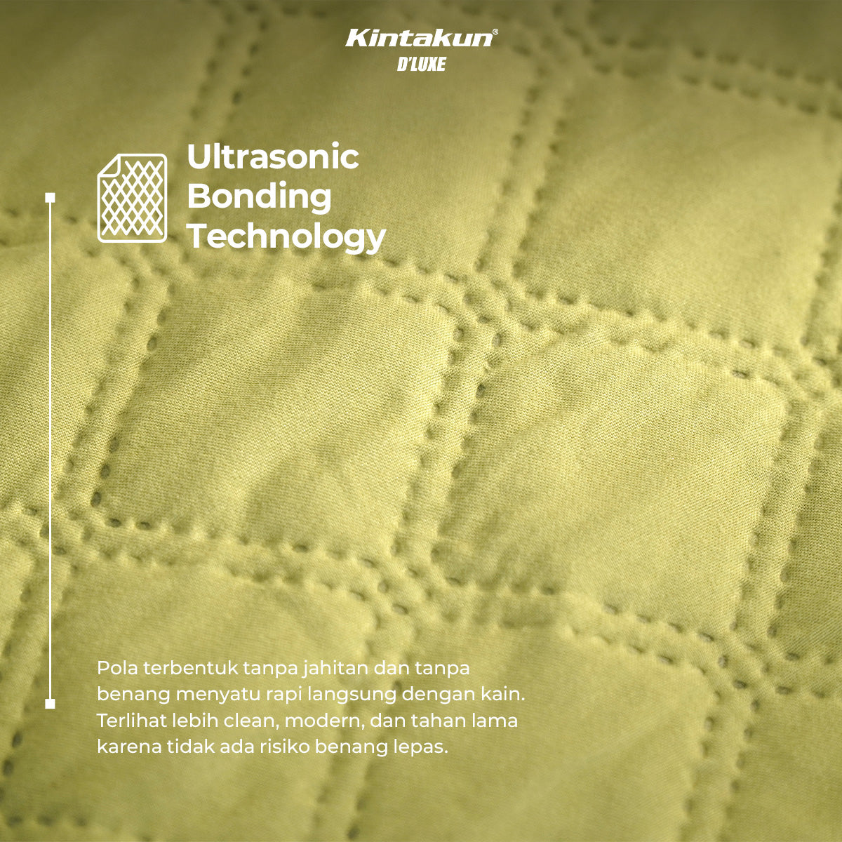 Kintakun DLUXE Ultrasonic Selimut Dual-Tone Varian Pink Nectar