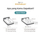Kintakun Dluxe Sprei Set Fitted Digital Printing Tya Tinggi 25 cm
