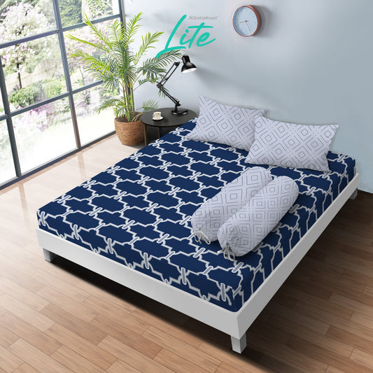 Kintakun Lite Sprei Fitted Jafran Tinggi 20cm