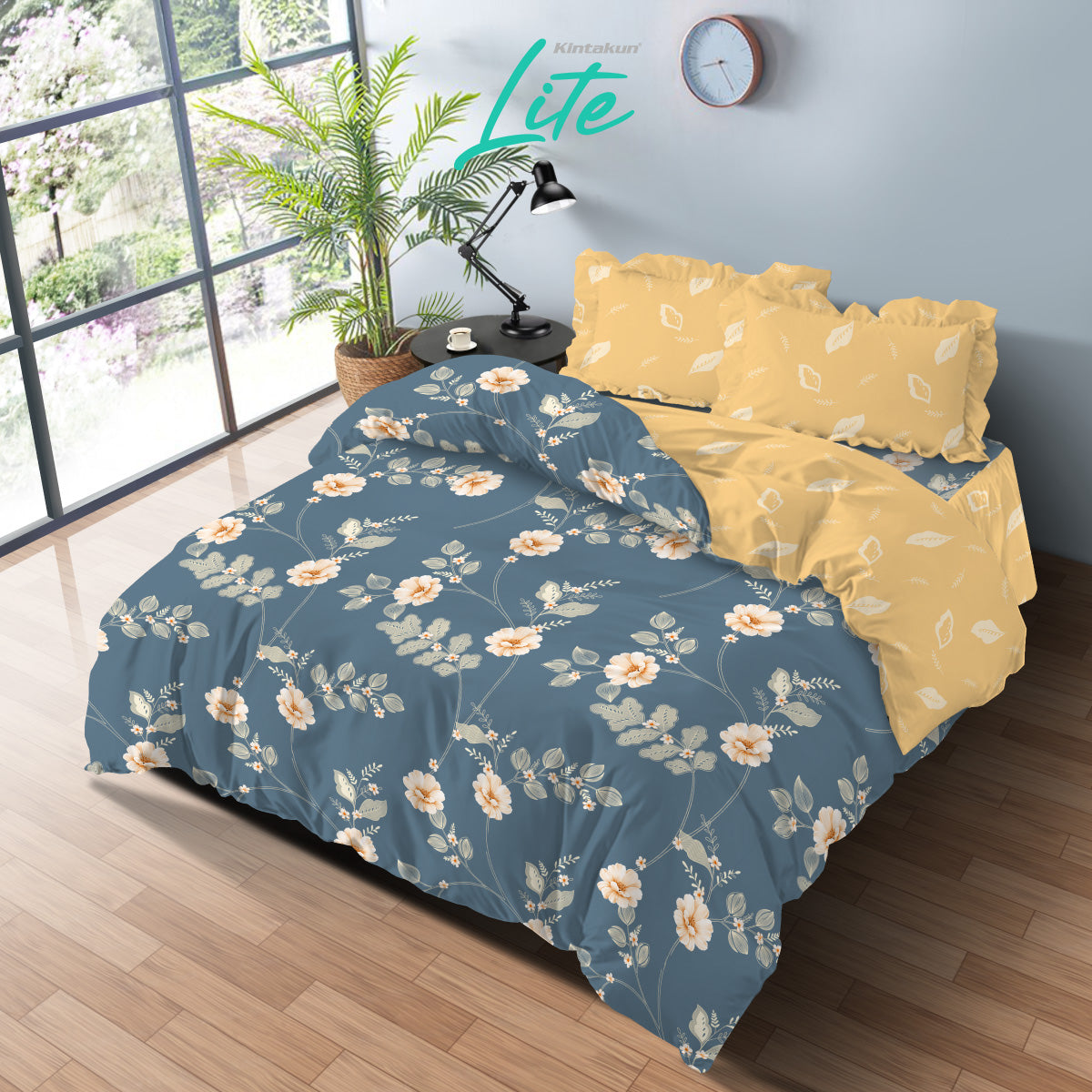 Kintakun Lite Bedcover Rumbai Jelita Tinggi 39cm