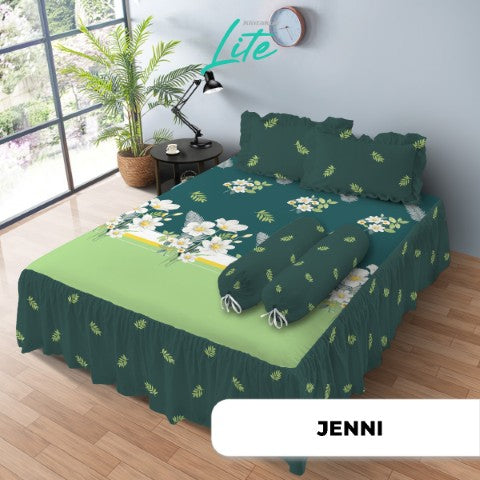 Kintakun Lite Sprei Rumbai Jenni Tinggi 20cm