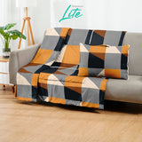Kintakun Lite Bantal Selimut 150 x 220 Balmut 2in1 Motif Jumeira