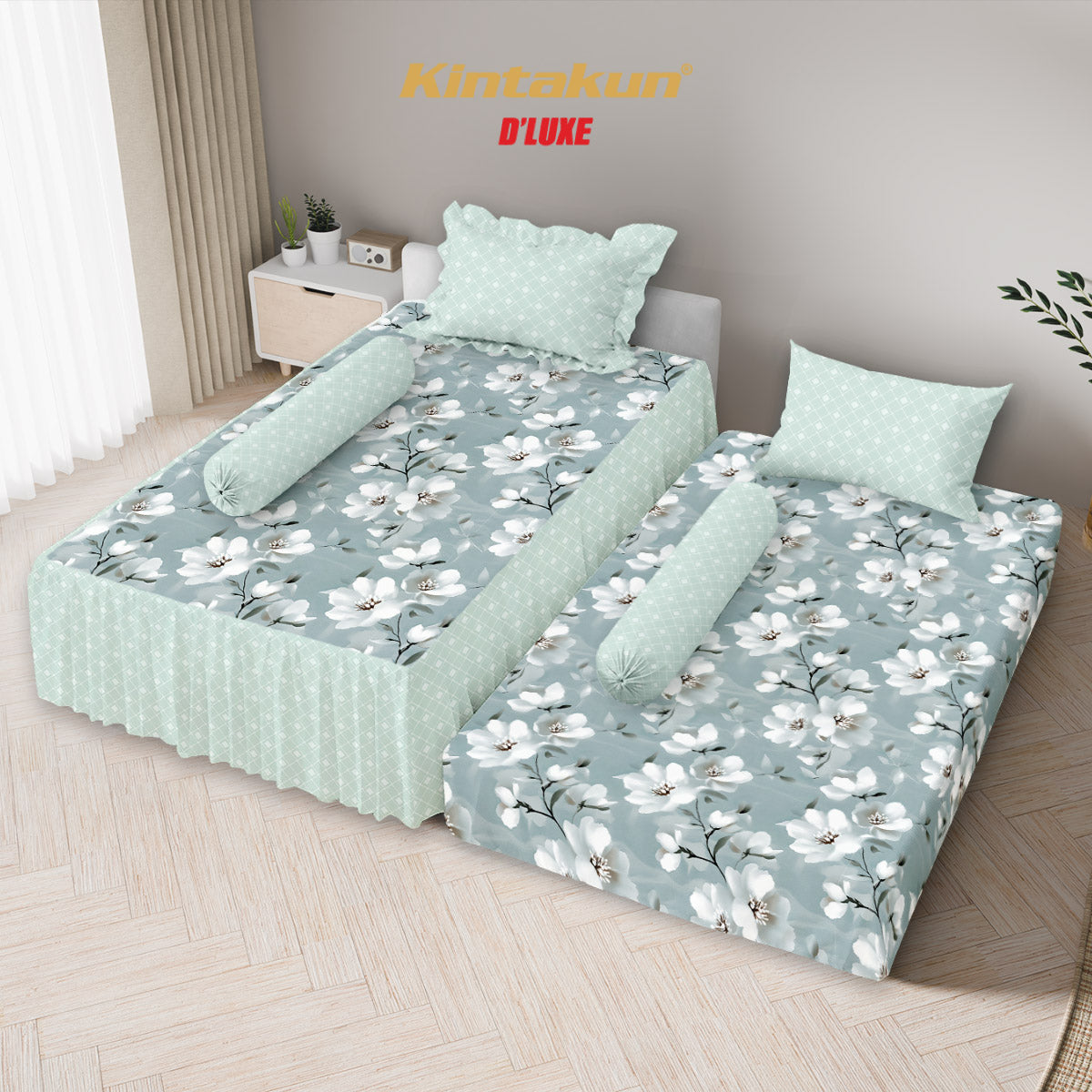 Kintakun Dluxe Sprei Duo 2in1 Kanari