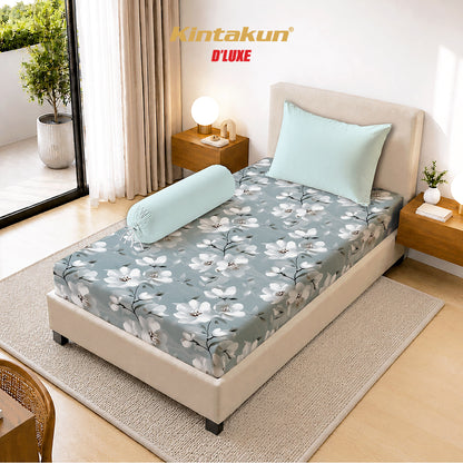 Kintakun Dluxe Sprei Fitted Kanari Tinggi 30cm