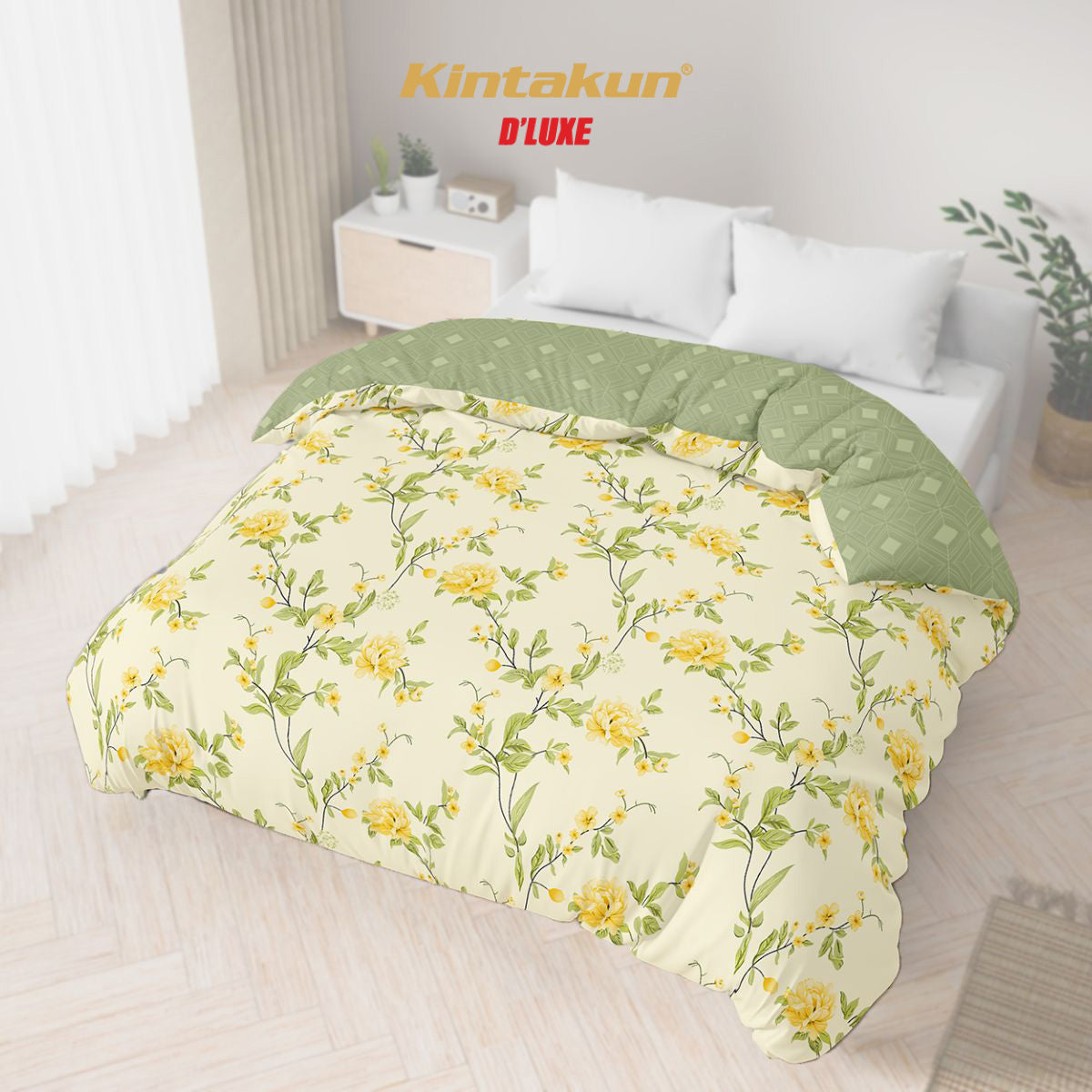 Kintakun Dluxe Comforter Only Motif Kenanga