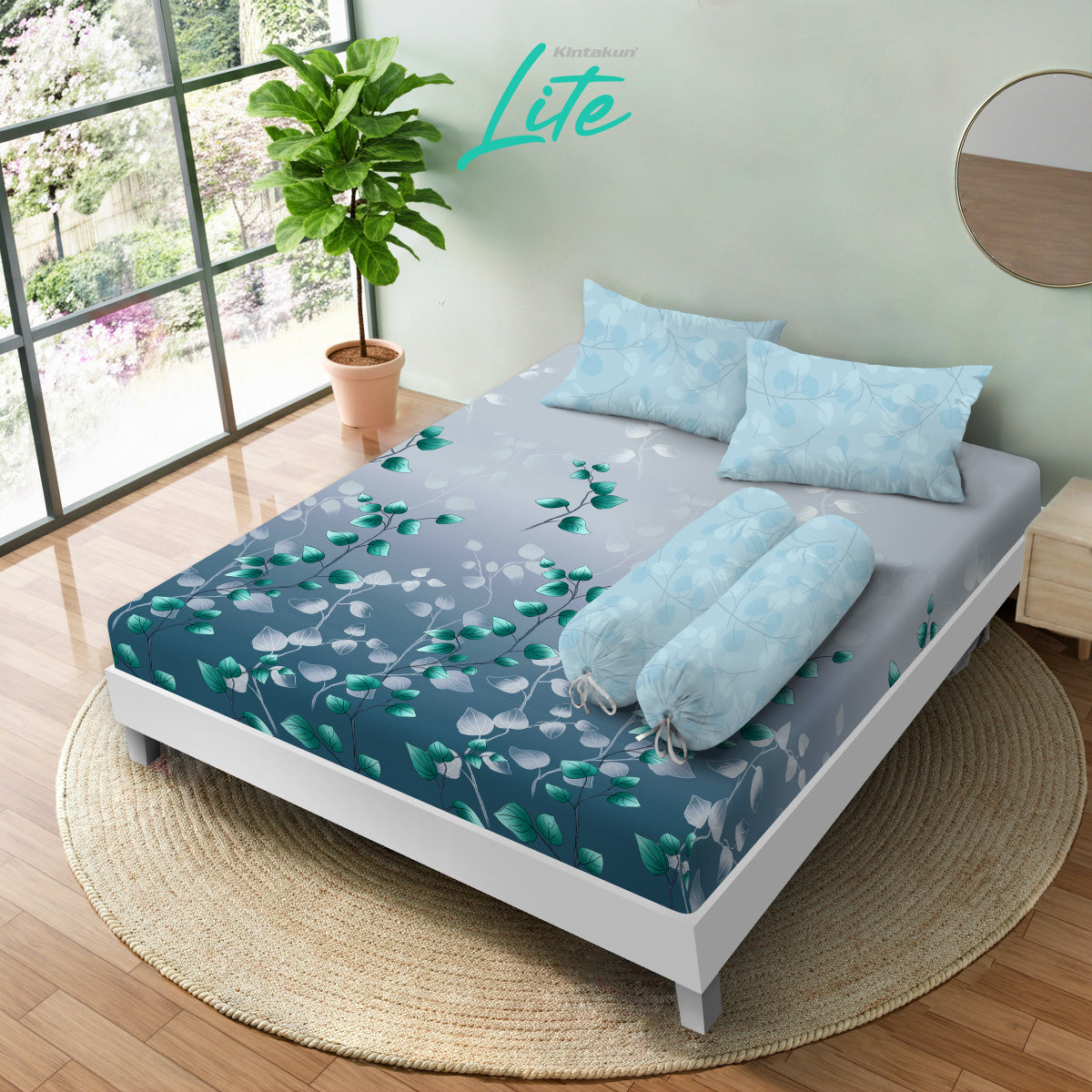 Kintakun Lite Sprei Fitted Khalisa Tinggi 30cm