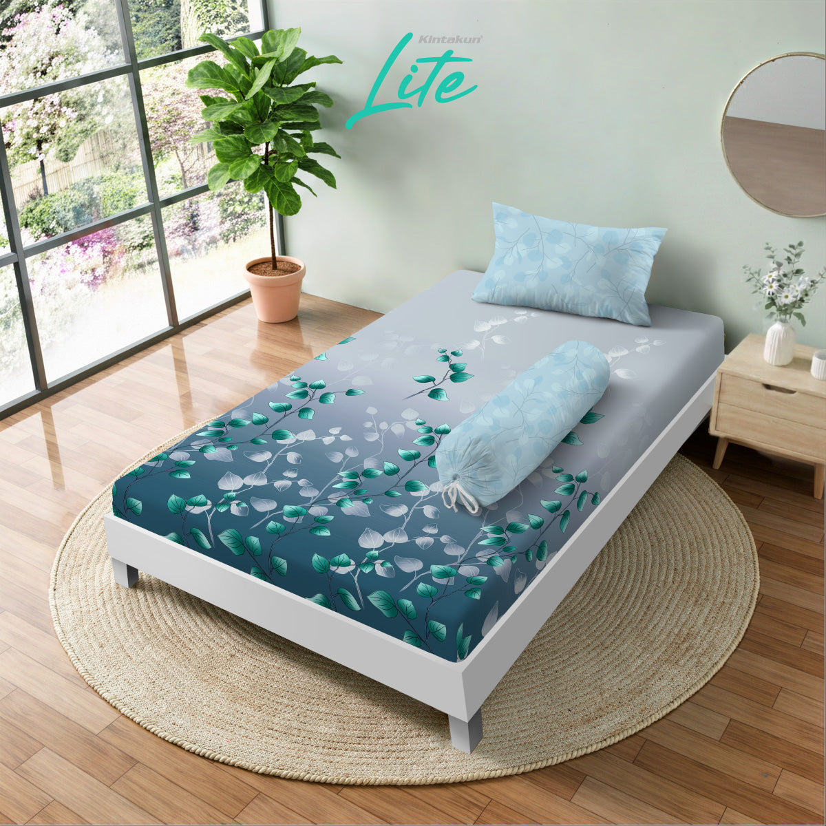 Kintakun Lite Sprei Fitted Khalisa Tinggi 30cm