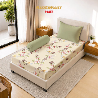 Kintakun Dluxe Sprei Fitted Kiana Tinggi 30cm