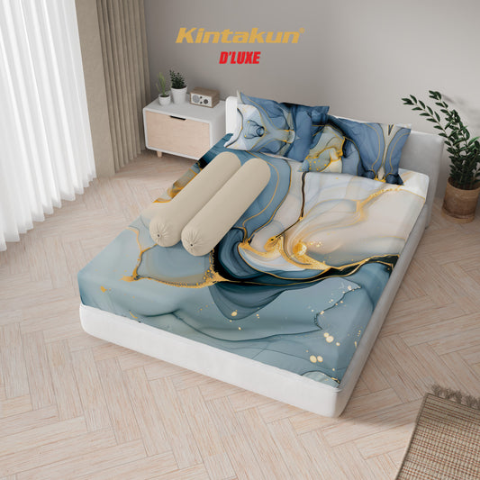 Kintakun Dluxe Sprei Set Fitted Kogane Digital Printing