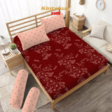Kintakun DLUXE Sprei Set Fitted Kusuma Tinggi 20 cm