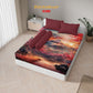 Kintakun Dluxe Sprei Set Fitted Digital Printing Motif Kyoto Tinggi 25 cm