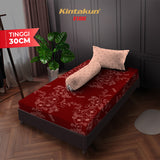 Kintakun DLUXE Sprei Set Fitted Kusuma Tinggi 30 cm
