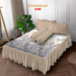 Kintakun DLUXE Sprei Set Rumbai Tinggi 39 cm Lamina