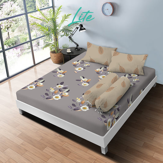 Kintakun Lite Sprei Set Fitted Leila Tinggi 20cm