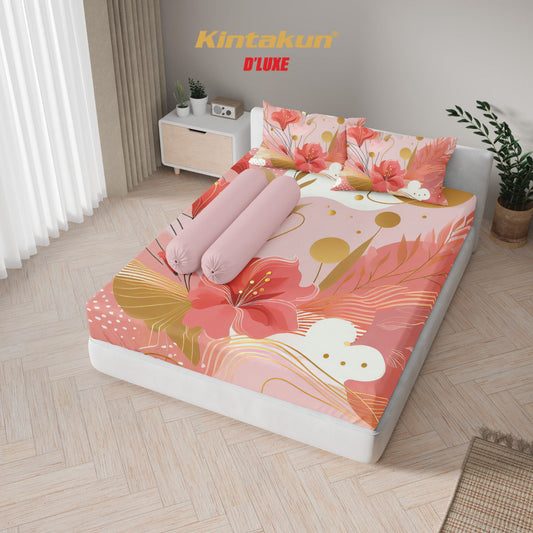 Kintakun Dluxe Sprei Set Fitted 25cm Linda