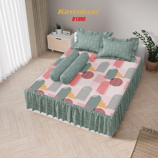 Kintakun Dluxe Sprei Rumbai Lita Tinggi 39cm