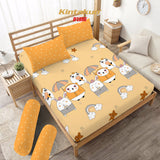 Kintakun DLUXE Sprei Set Fitted Lopika Tinggi 20 cm