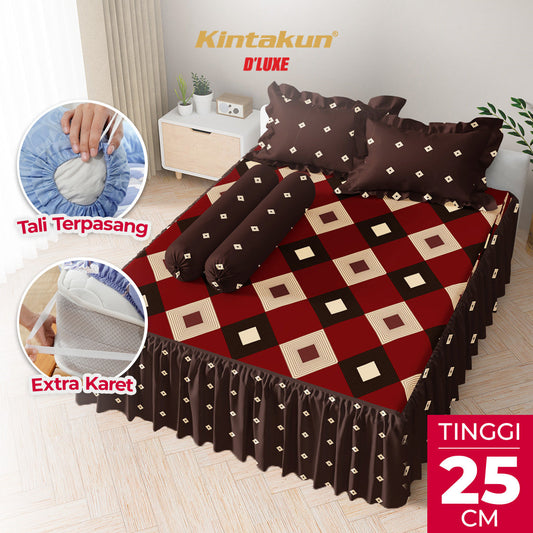 Kintakun Dluxe Sprei Rumbai Lorencia