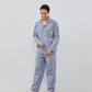 Cottonbee One Set Piyama Katun Pria Varian Midnight Custard