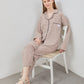 Cottonbee One Set Piyama Cotton Pria dan Wanita Varian Biscotti