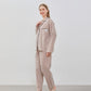 Cottonbee One Set Piyama Cotton Pria dan Wanita Varian Biscotti