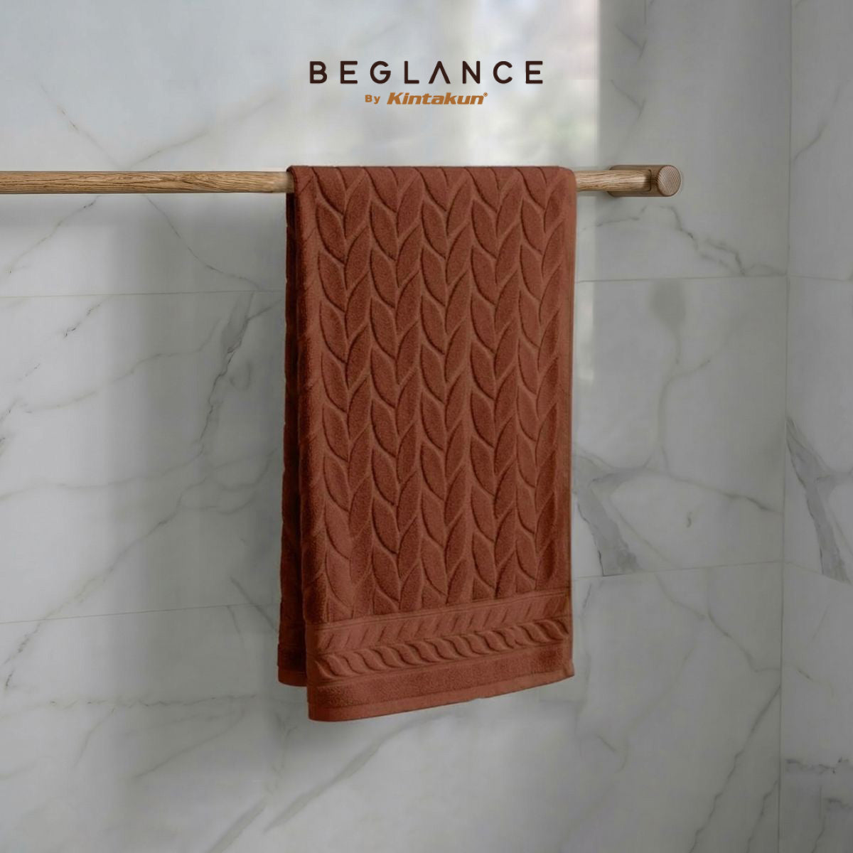 Beglance Essential Cotton Towel 70 x 140 cm 500 gsm Varian Lumina