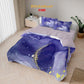 Kintakun Dluxe Bed Cover Set Fitted Digital Printing Motif Luraya Tinggi 25 cm