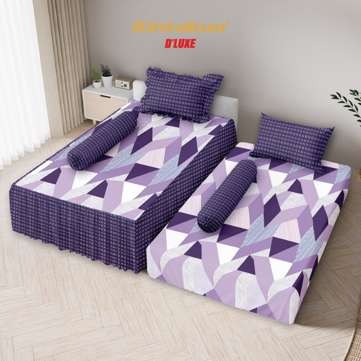 Kintakun Dluxe Sprei Duo 2in1 Lusia