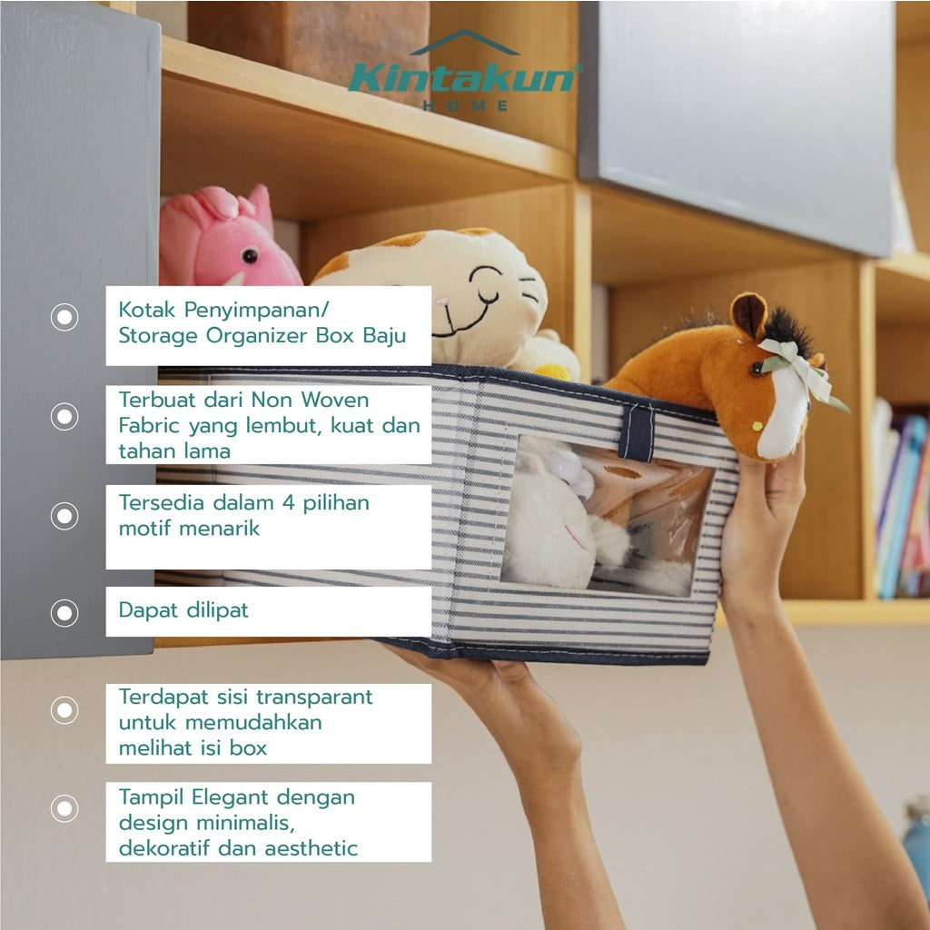 Kintakun Home Lalita Keranjang Penyimpanan Baju