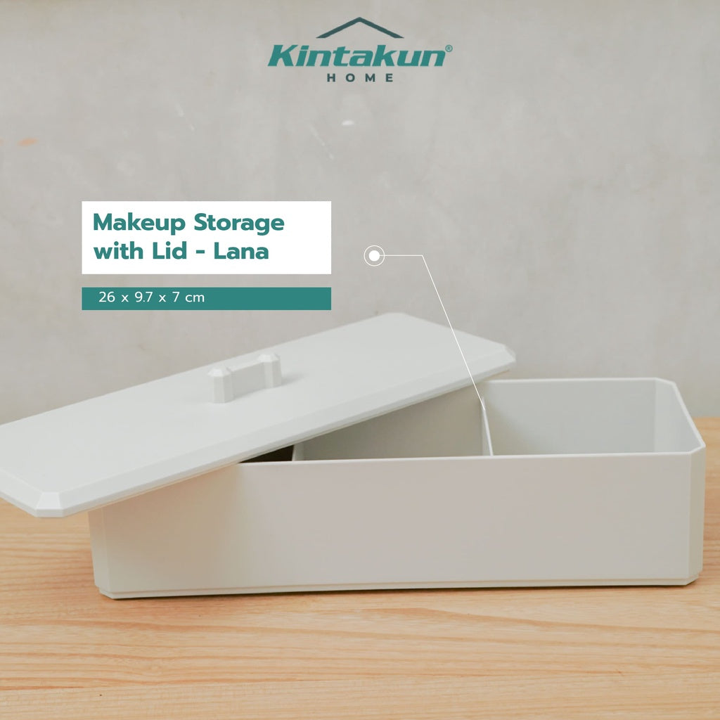 Kintakun Home Lana Tempat Penyimpanan dengan Penutup