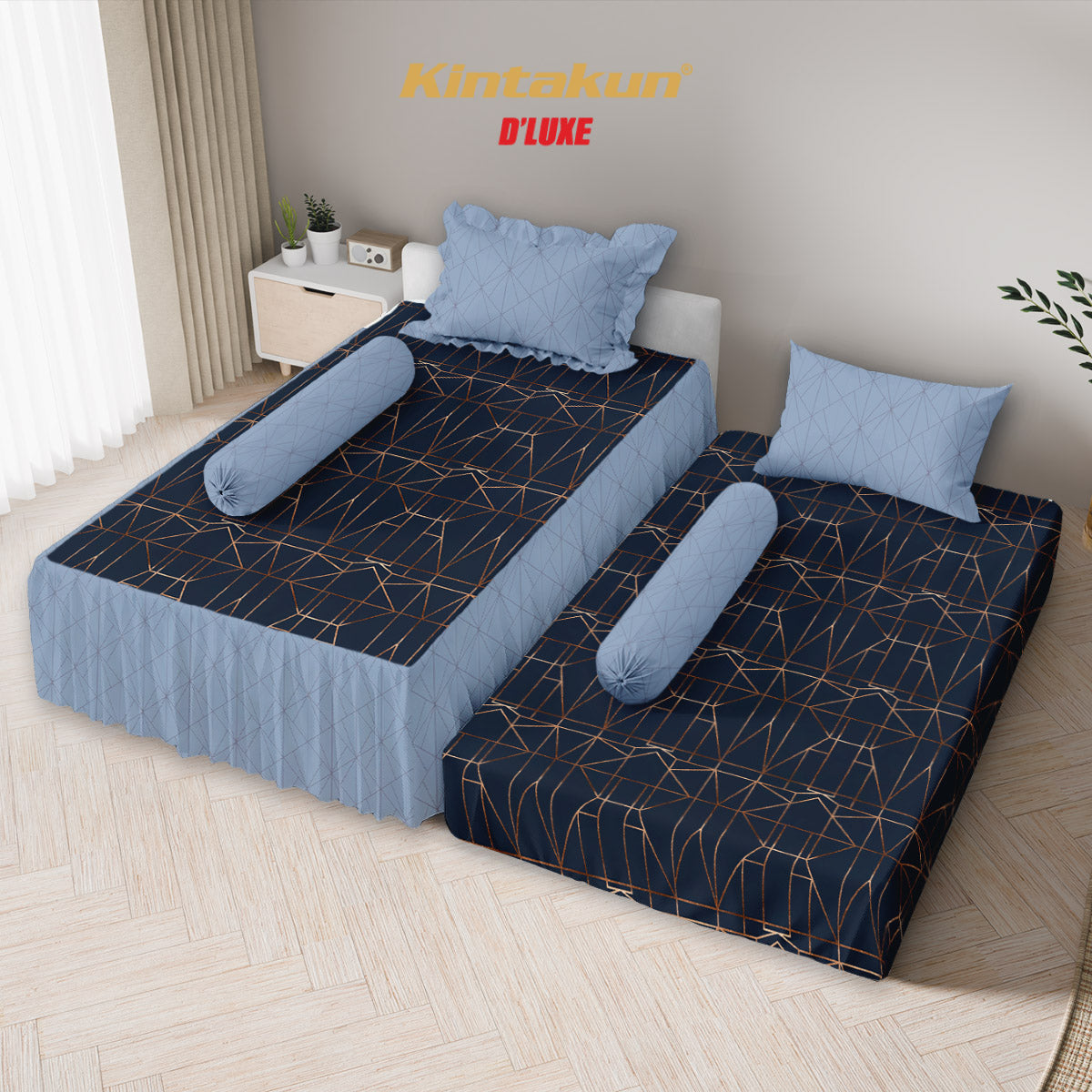 Kintakun Dluxe Sprei Duo 2in1 Malik