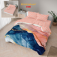 Kintakun Dluxe Bed Cover Set Fitted Digital Printing Ukuran 160 x 200