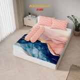 Kintakun Dluxe Sprei Set Fitted Digital Printing Motif Marion Tinggi 25 cm