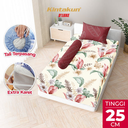 Kintakun Dluxe Sprei Fitted Marmaya Tinggi 25cm