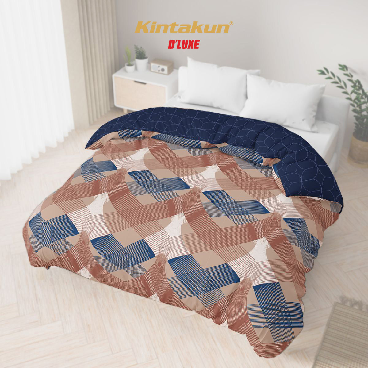 Kintakun Dluxe Comforter Only Motif Maura