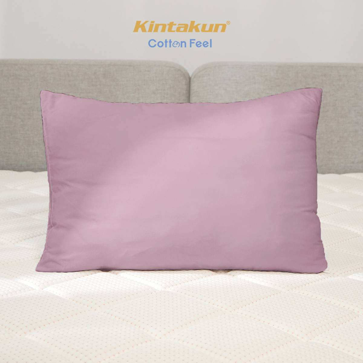Kintakun Cotton Feel Mix & Match Sprei Pocket Varian Mauve Shadows Tinggi 30 cm