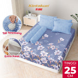 Kintakun Dluxe Sprei Fitted B4 Melanita Tinggi 25cm