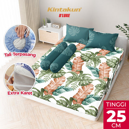 Kintakun Dluxe Sprei Fitted Mirani Tinggi 25cm