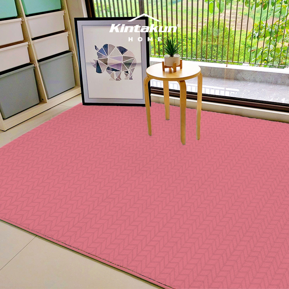 Kintakun Home Karpet Selimut Busa Jacquard 150 x 200 cm Mira