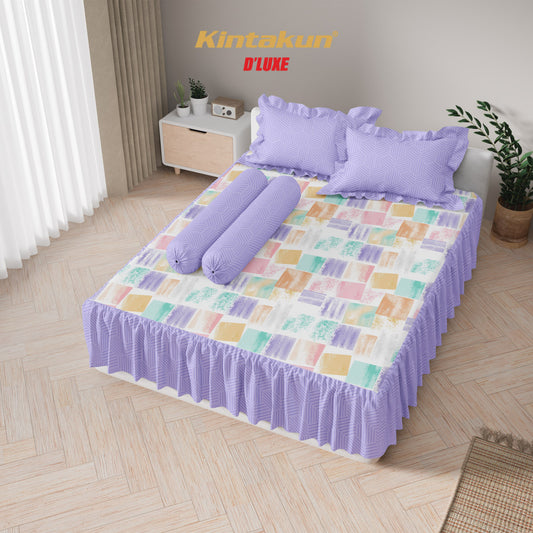 Kintakun Dluxe Sprei Rumbai Mivana Tinggi 39cm