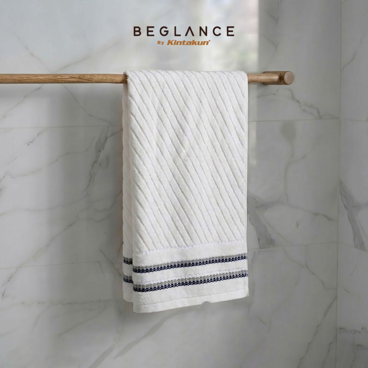 Beglance Essential Cotton Towel 70 x 140 cm 500 gsm Varian Mora